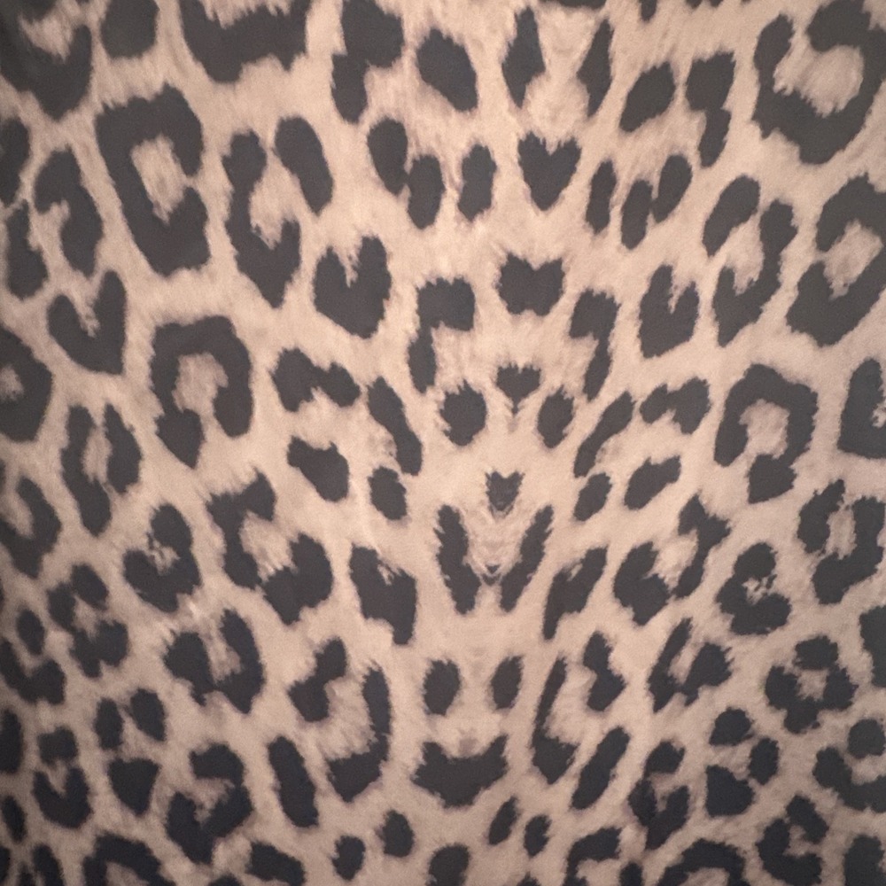 Cheetah Print Polyester Trumpet Flare Maxi Skirt Sz S - Picture 2 of 7